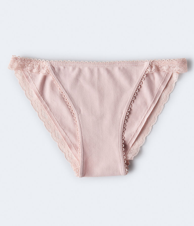 Lace-Trim Bikini