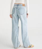 Low-Rise Baggy Wide Leg Lightweight Luxe Jean