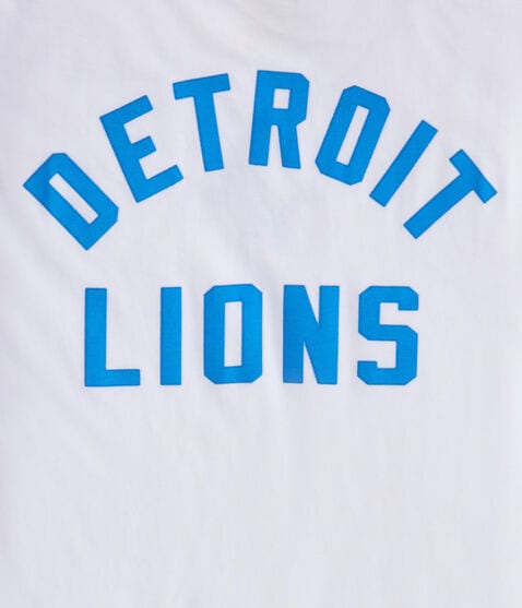 Detroit Lions Mini Logo Relaxed Graphic Tee Detroit Lions Mini Logo Relaxed Graphic Tee