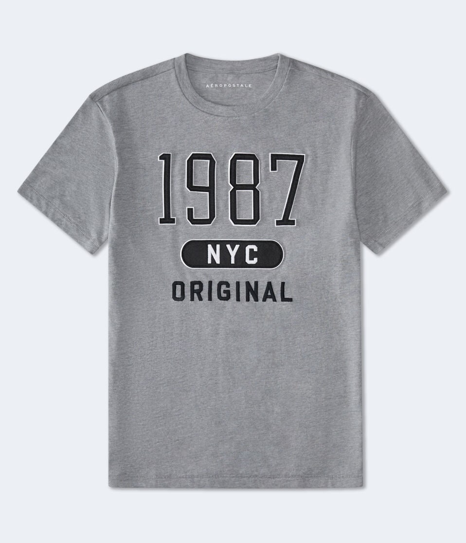 Original NYC 1987 Appliqué Graphic Tee