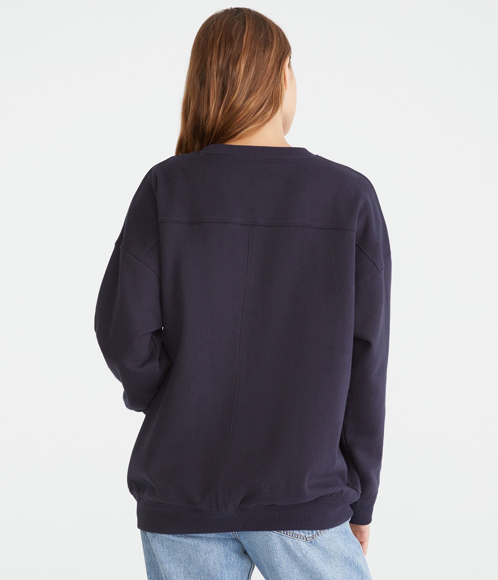 Aspen Resort Oversized Crew Sweatshirt
