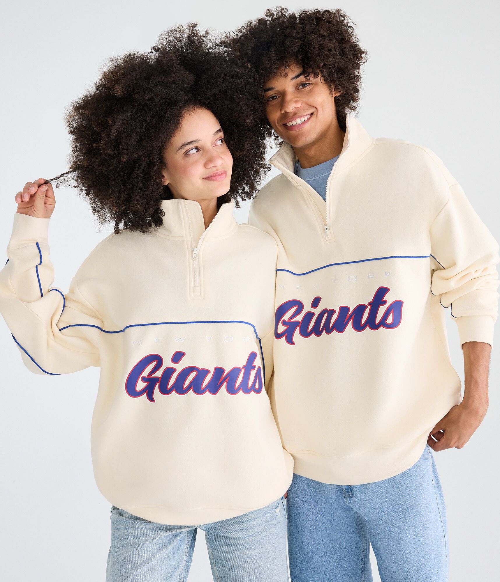 New York Giants Quarter-Zip Sweatshirt
