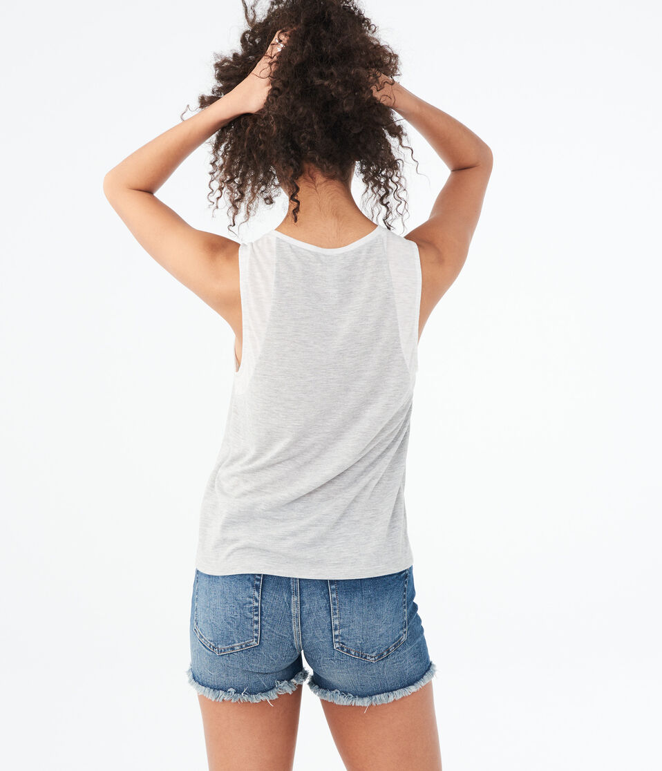 LLD Colorblocked Muscle Tank***