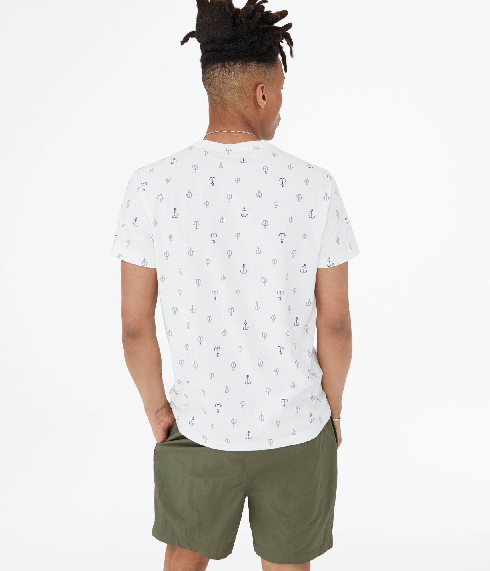 Anchor Print Graphic Tee