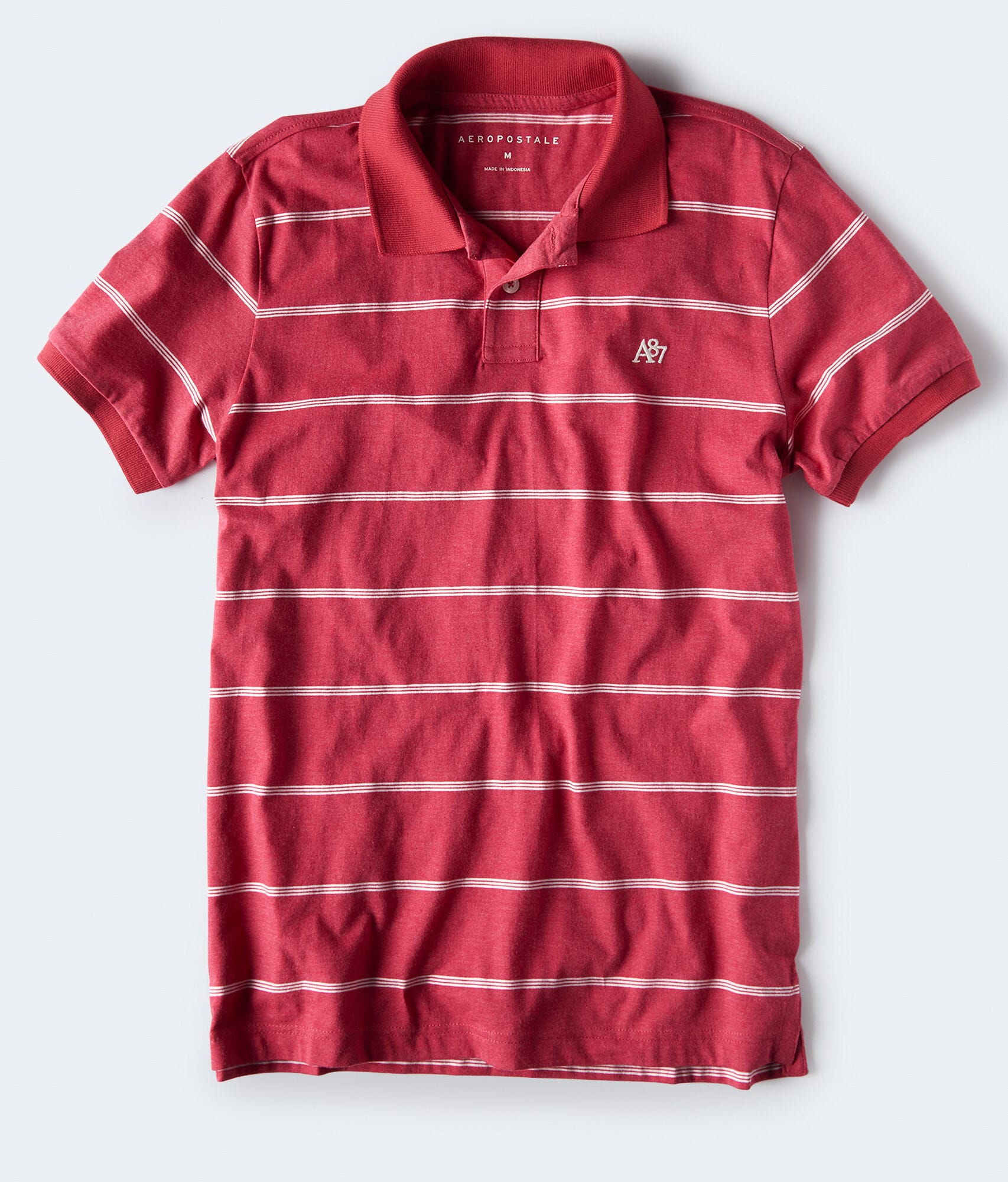 Thin Stripe Jersey Polo