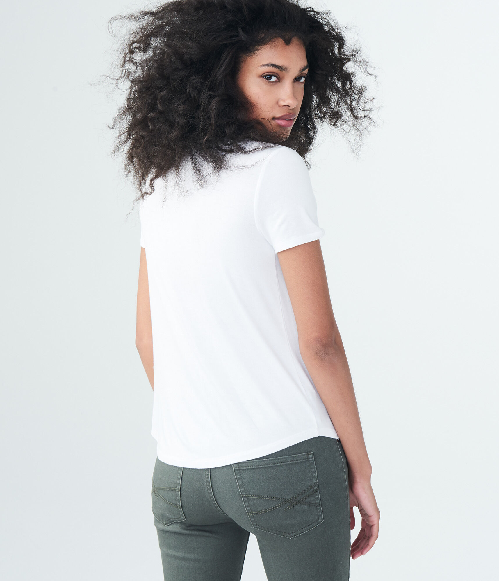 Seriously Soft Floral Embroidered Graphic Tee