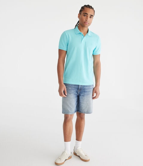 Loose Straight Denim Shorts 9" Loose Straight Denim Shorts 9"