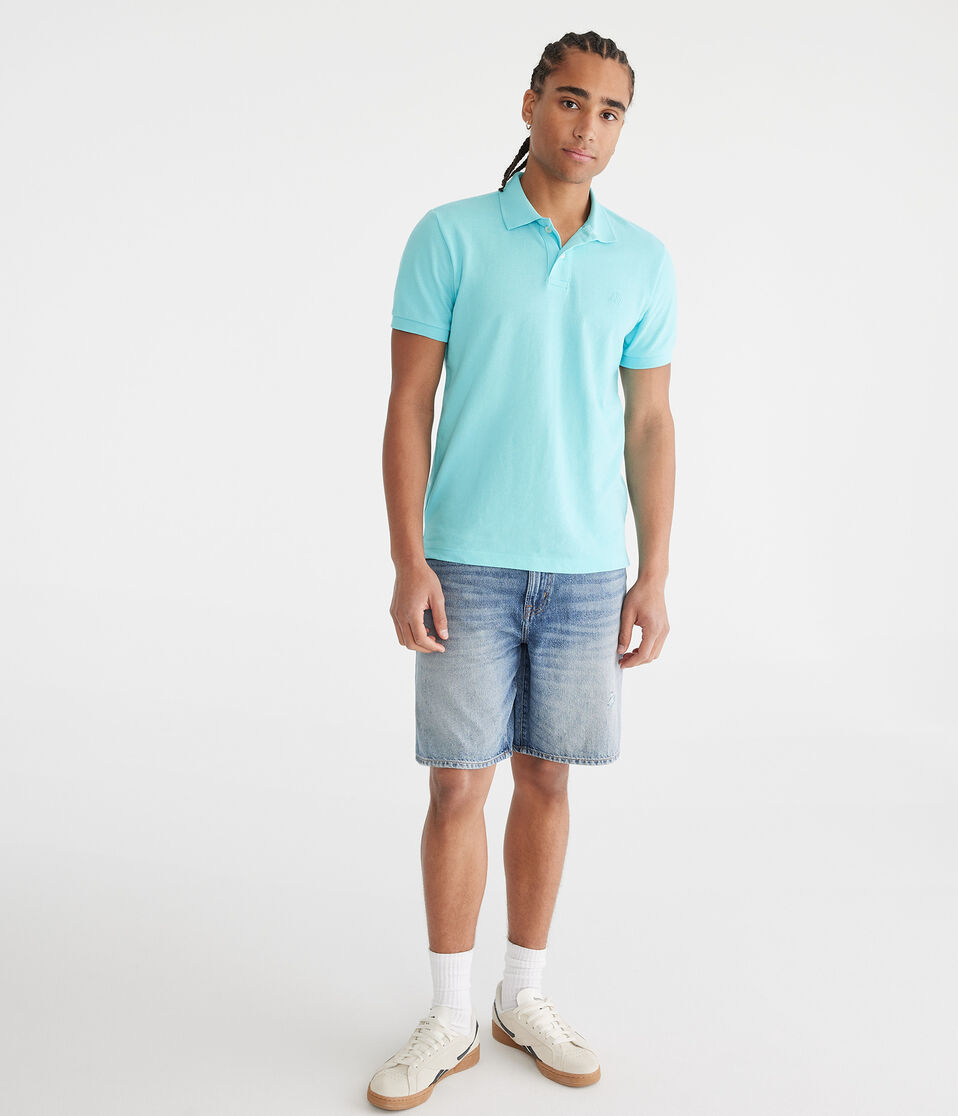 Loose Straight Denim Shorts 9"