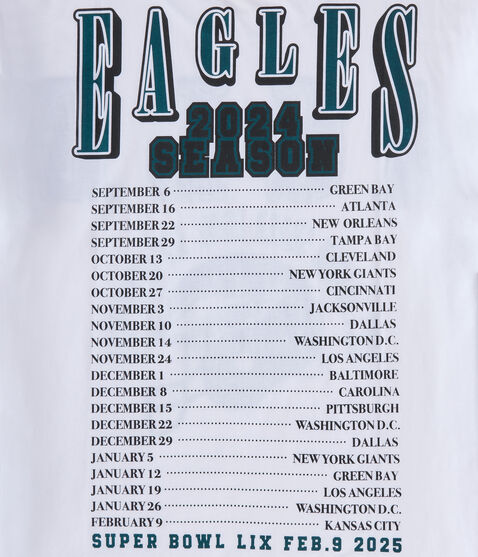 Philadelphia Eagles Super Bowl Boxy Graphic Tee Philadelphia Eagles Super Bowl Boxy Graphic Tee