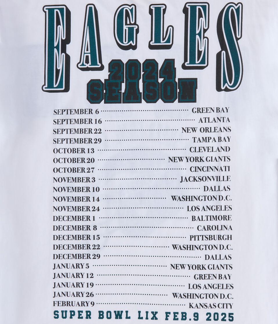 Philadelphia Eagles Super Bowl Boxy Graphic Tee