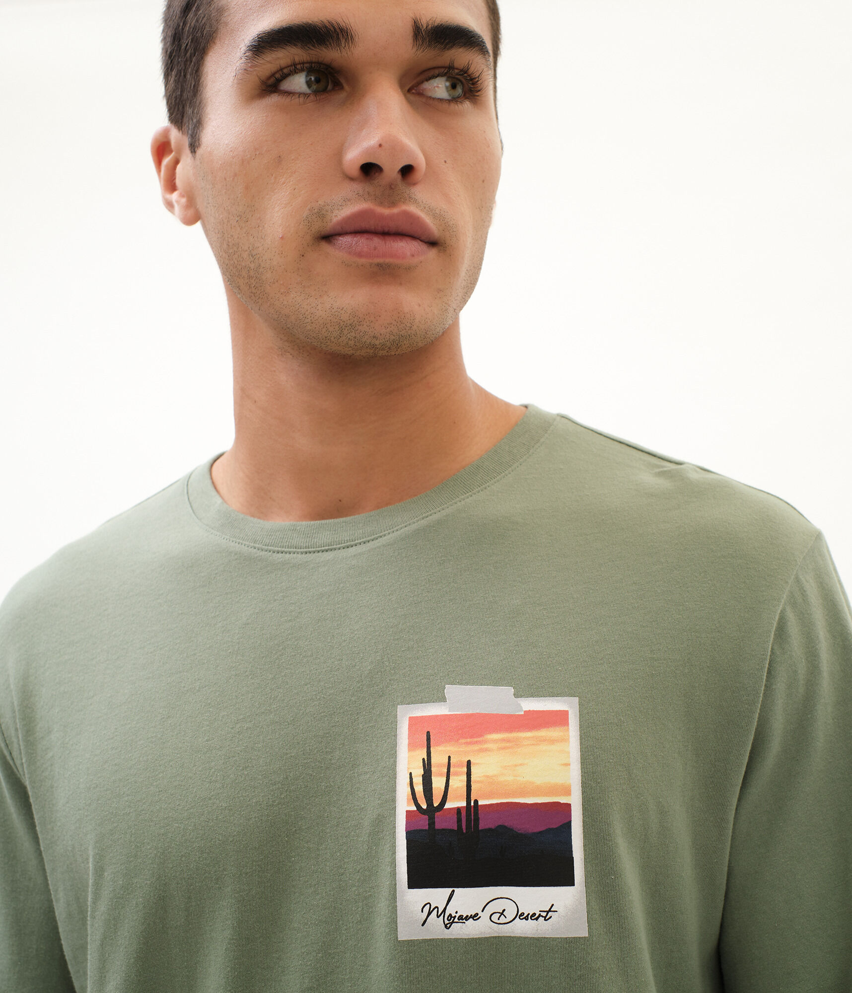 Long Sleeve Mojave Desert Photo Graphic Tee