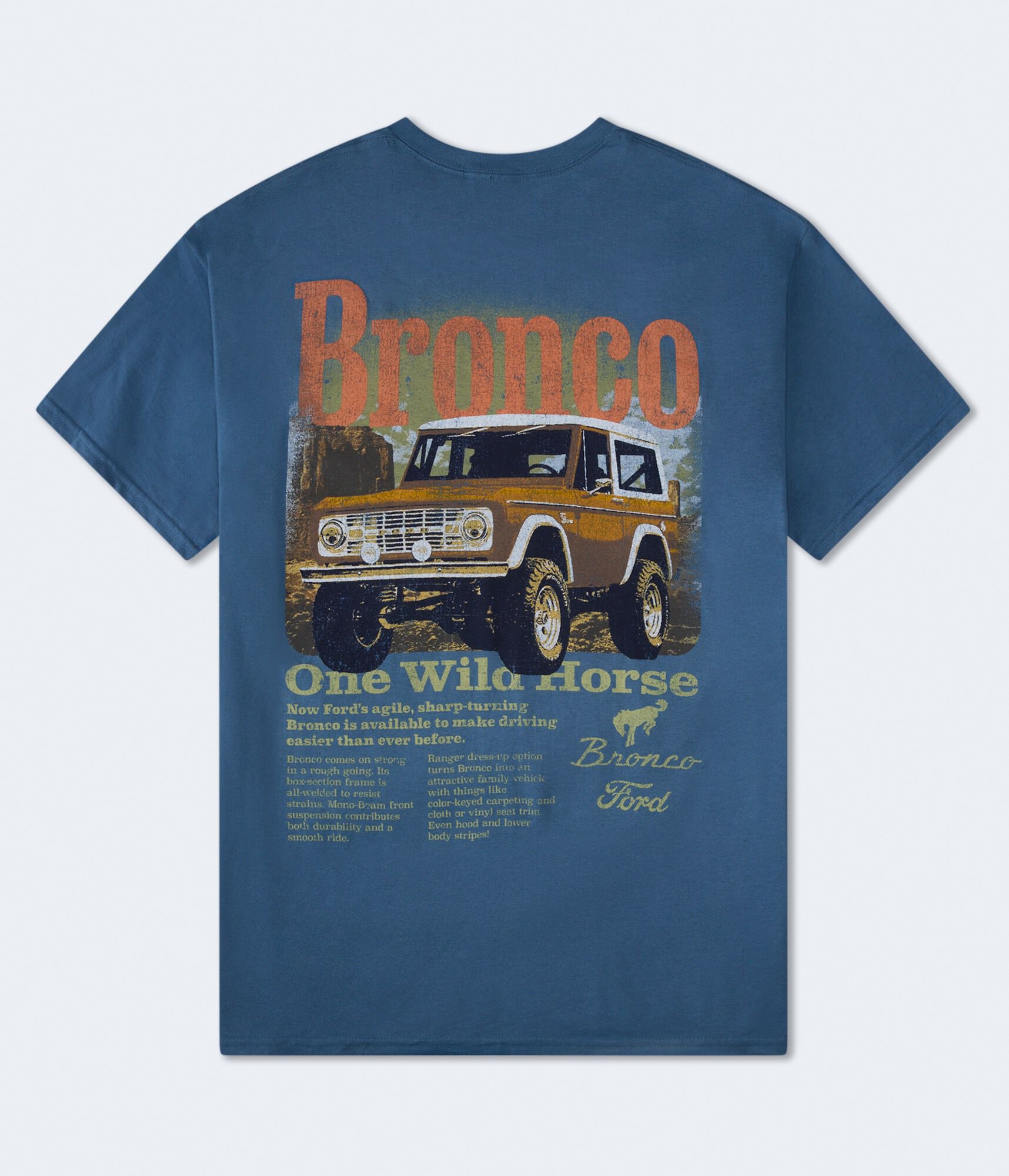 Ford Bronco Wild Horse Relaxed Graphic Tee