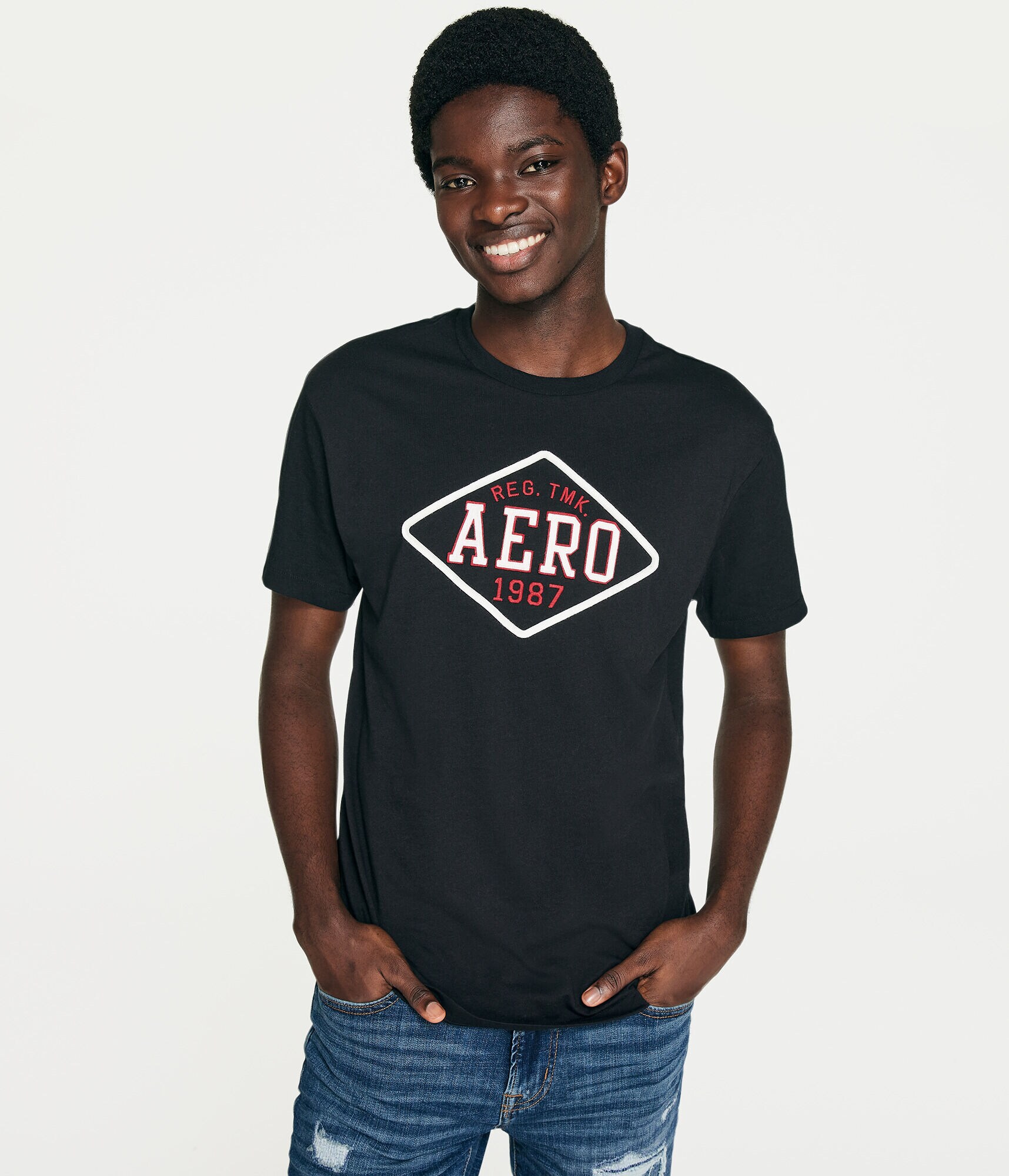 Aero Diamond Appliqu&eacute; Graphic Tee