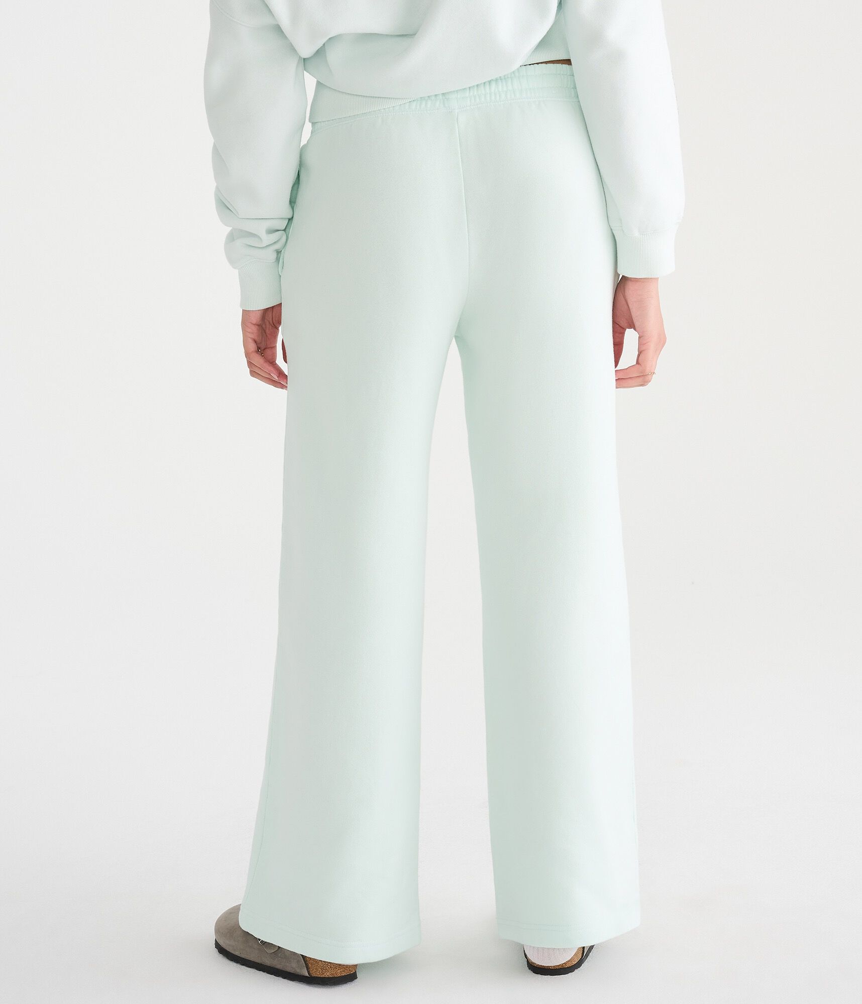 Cloud Soft Mid-Rise Wide Leg Sweatpants