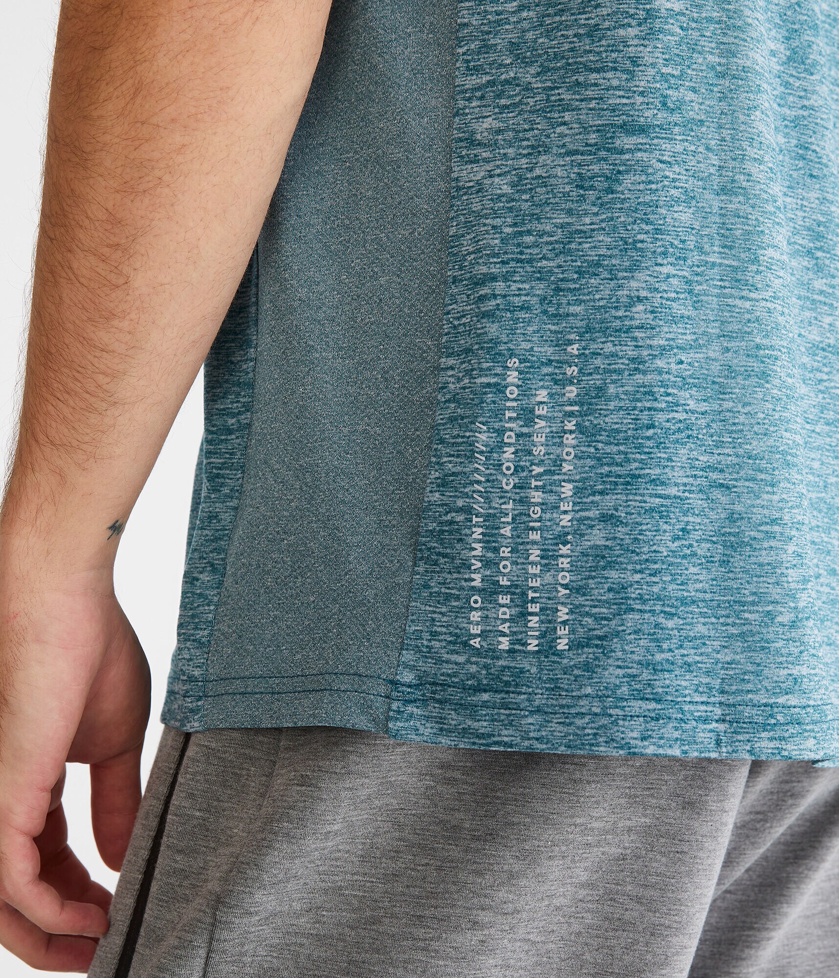 Aero MVMNT Logo Crew Tee