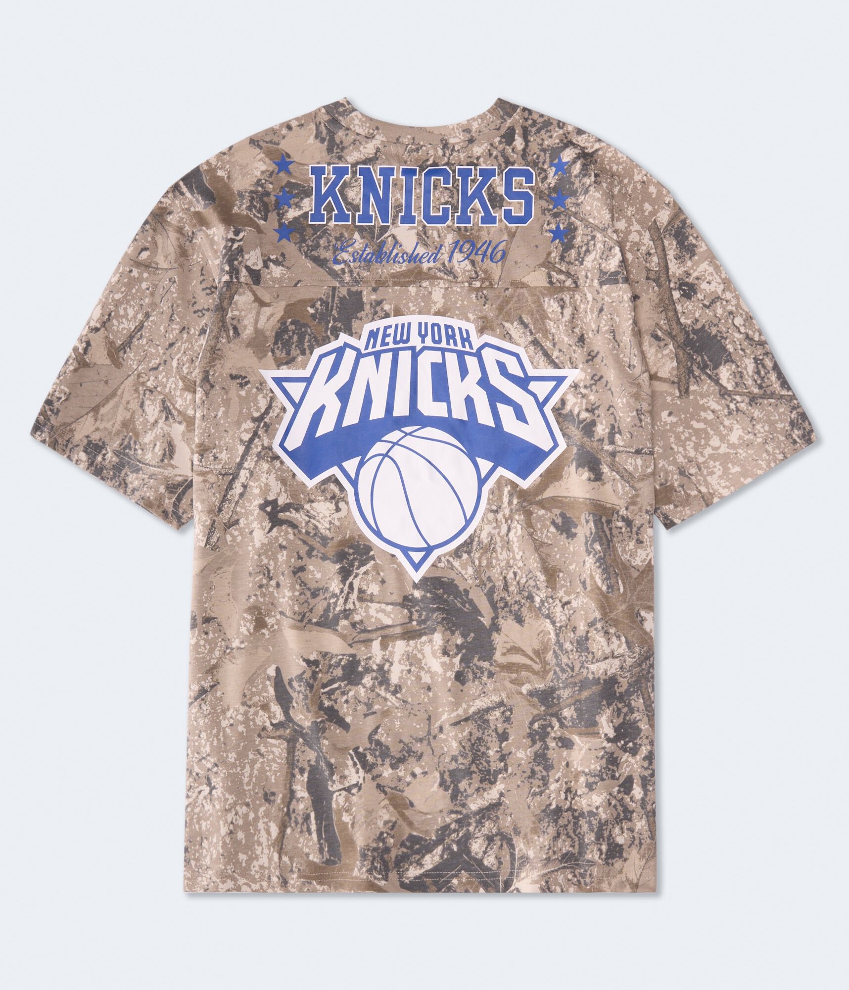 New York Knicks Camo Relaxed Graphic Tee