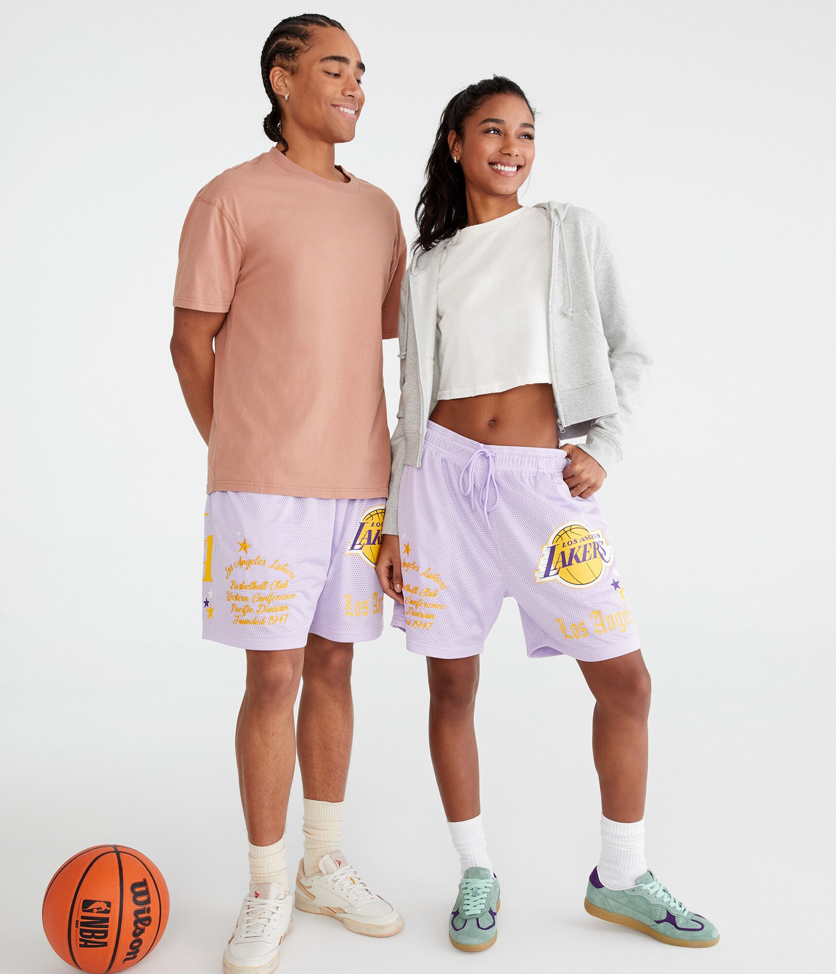 Los Angeles Lakers Mesh Shorts 6"