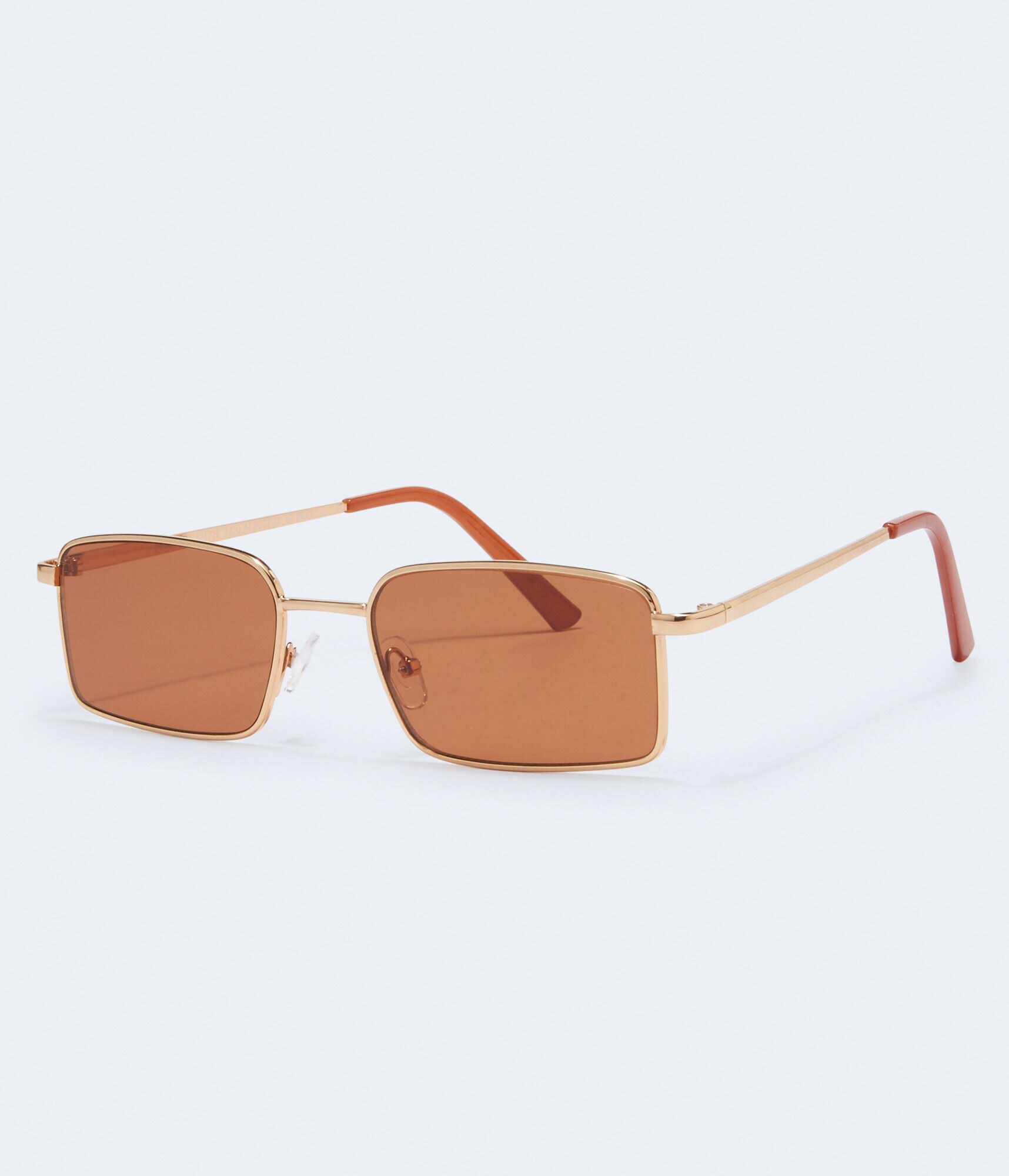 Rectangle Metal Sunglasses