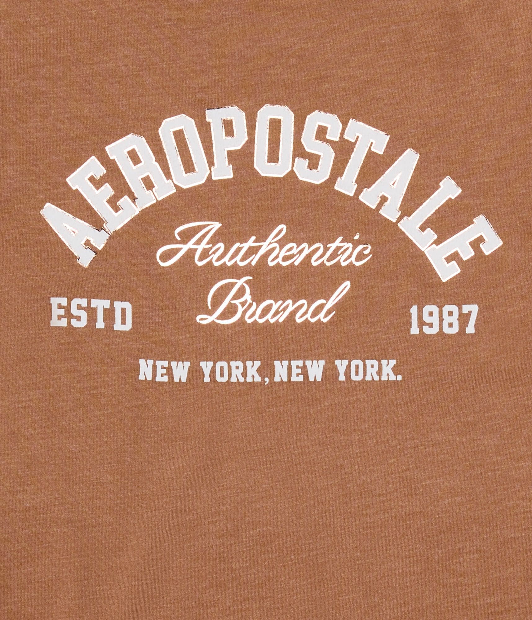 Aeropostale Arch Foil Graphic Tee