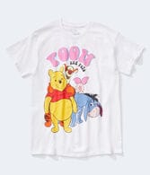 Pooh And Pals Oversized Graphic Tee