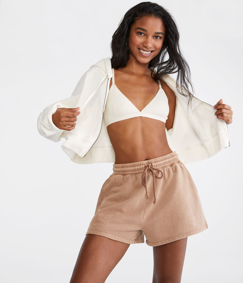 Fleece Slouchy Shorts
