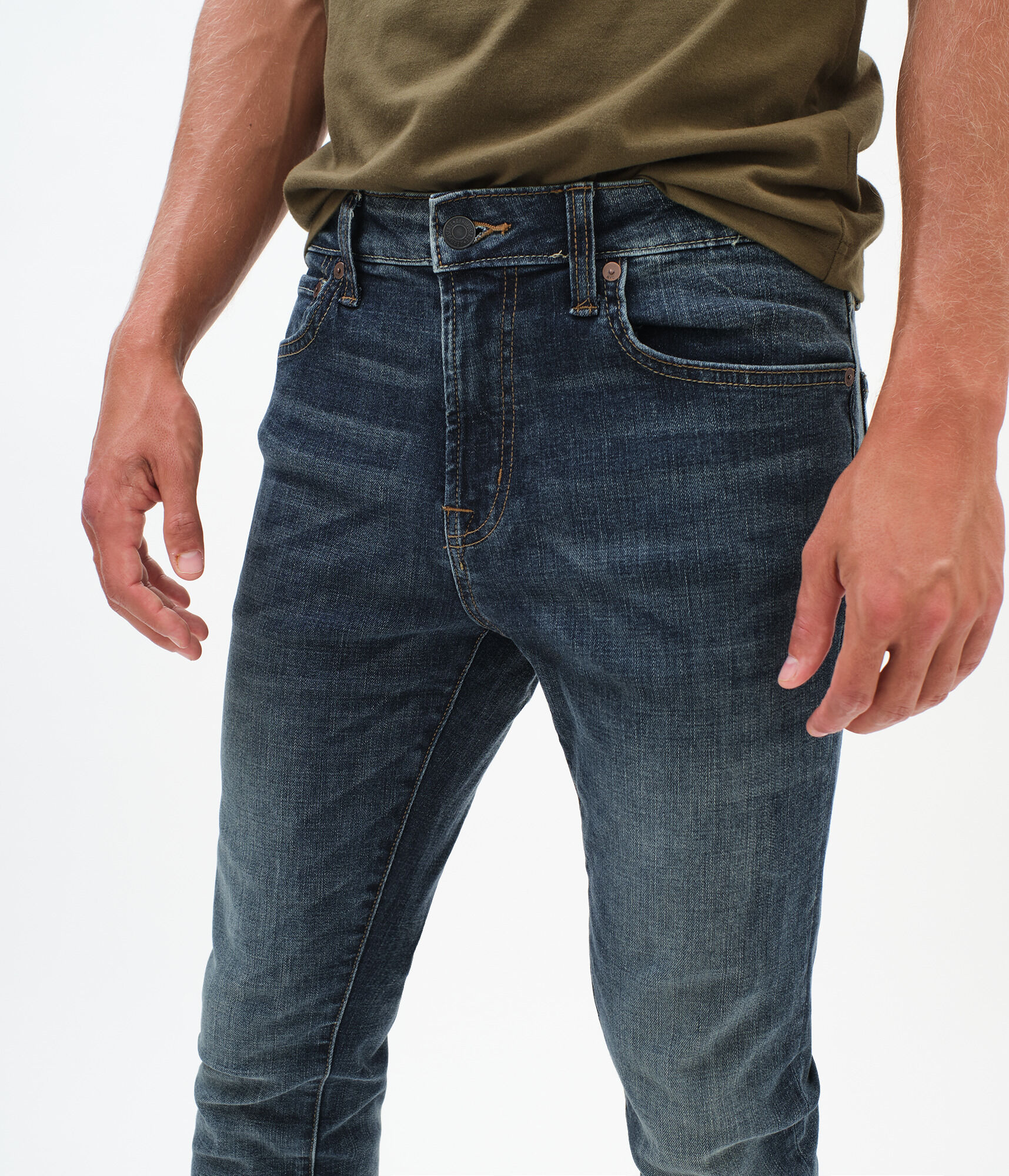 Premium Max Stretch Super Skinny Jean with COOLMAX&reg; Technology