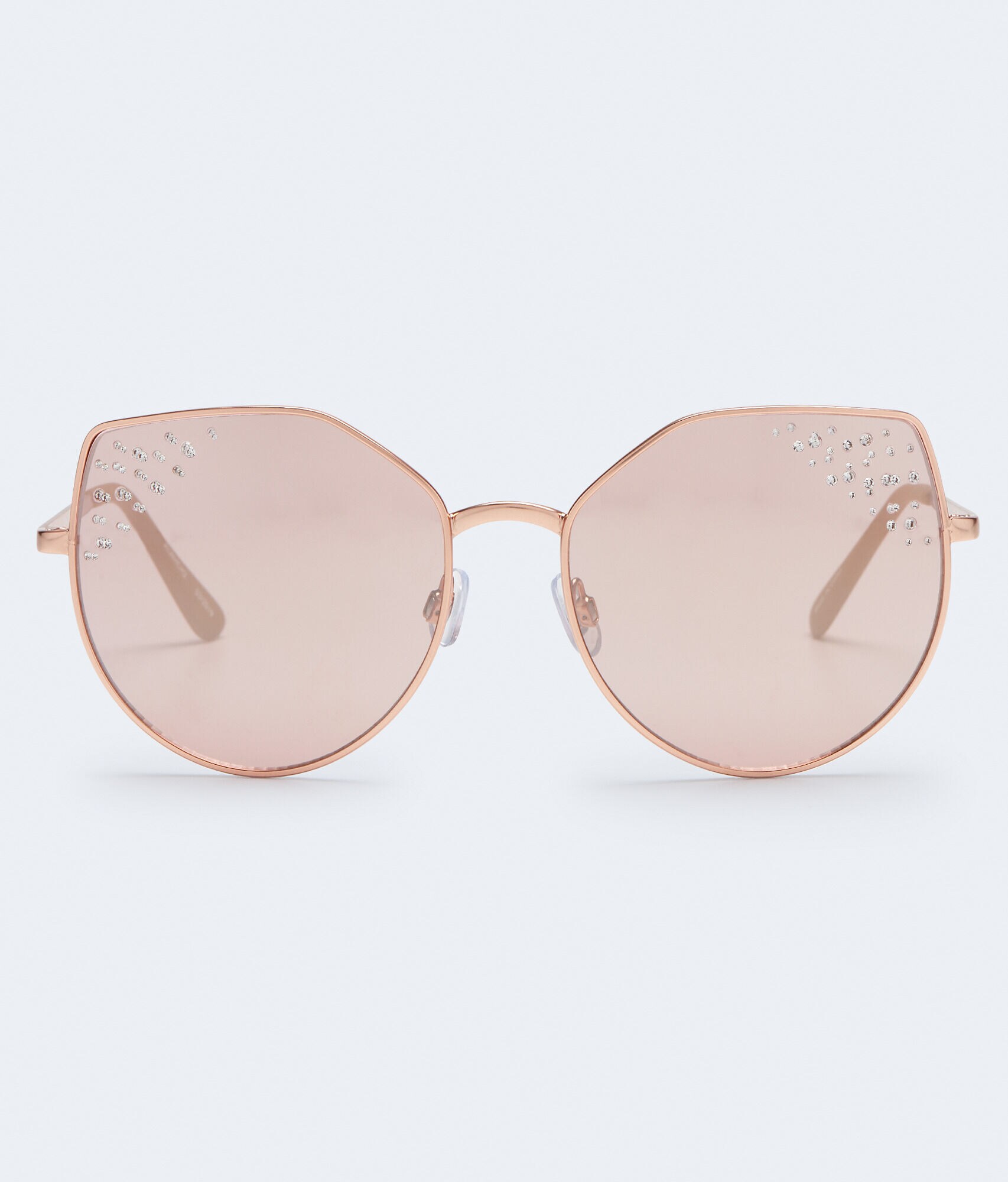 Geometric Sparkly-Tip Sunglasses***