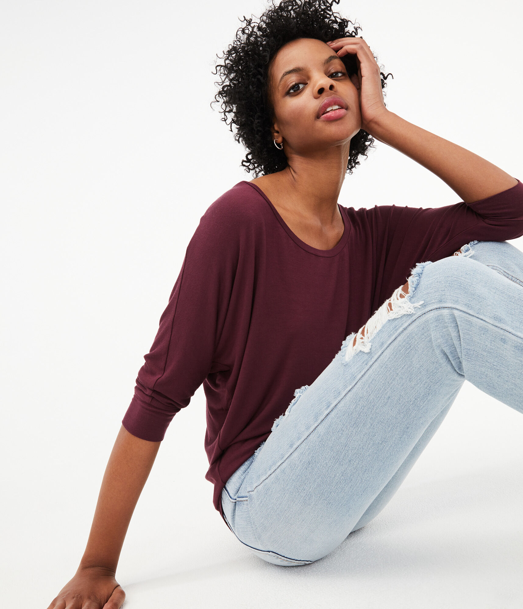 Seriously Soft Slouchy Dolman Top