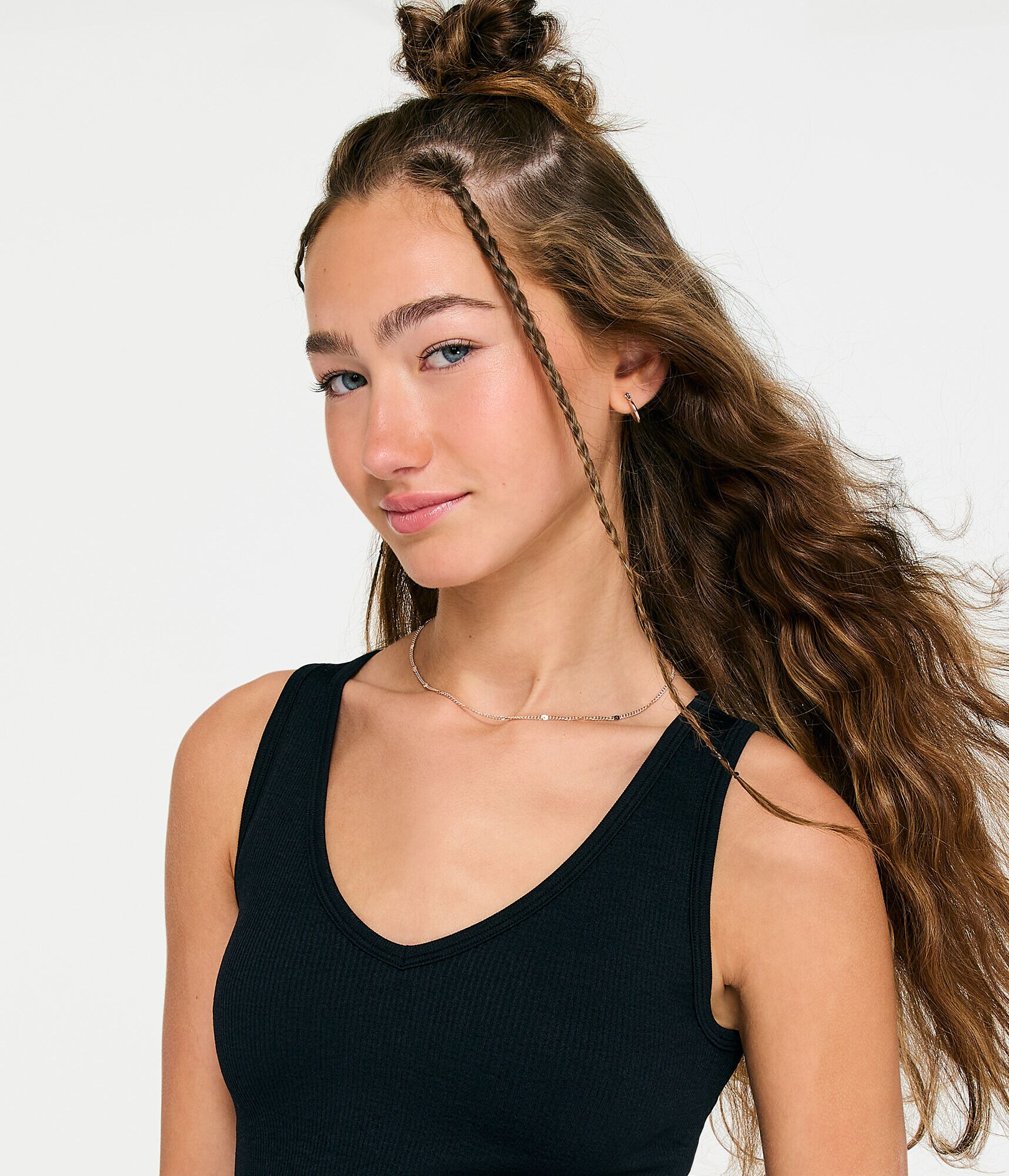 Seamless V-Neck Cropped Tank