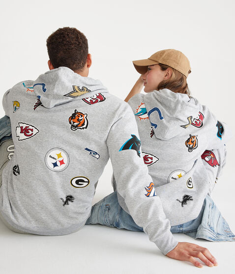 NFL Team Logos Pullover Hoodie NFL Team Logos Pullover Hoodie
