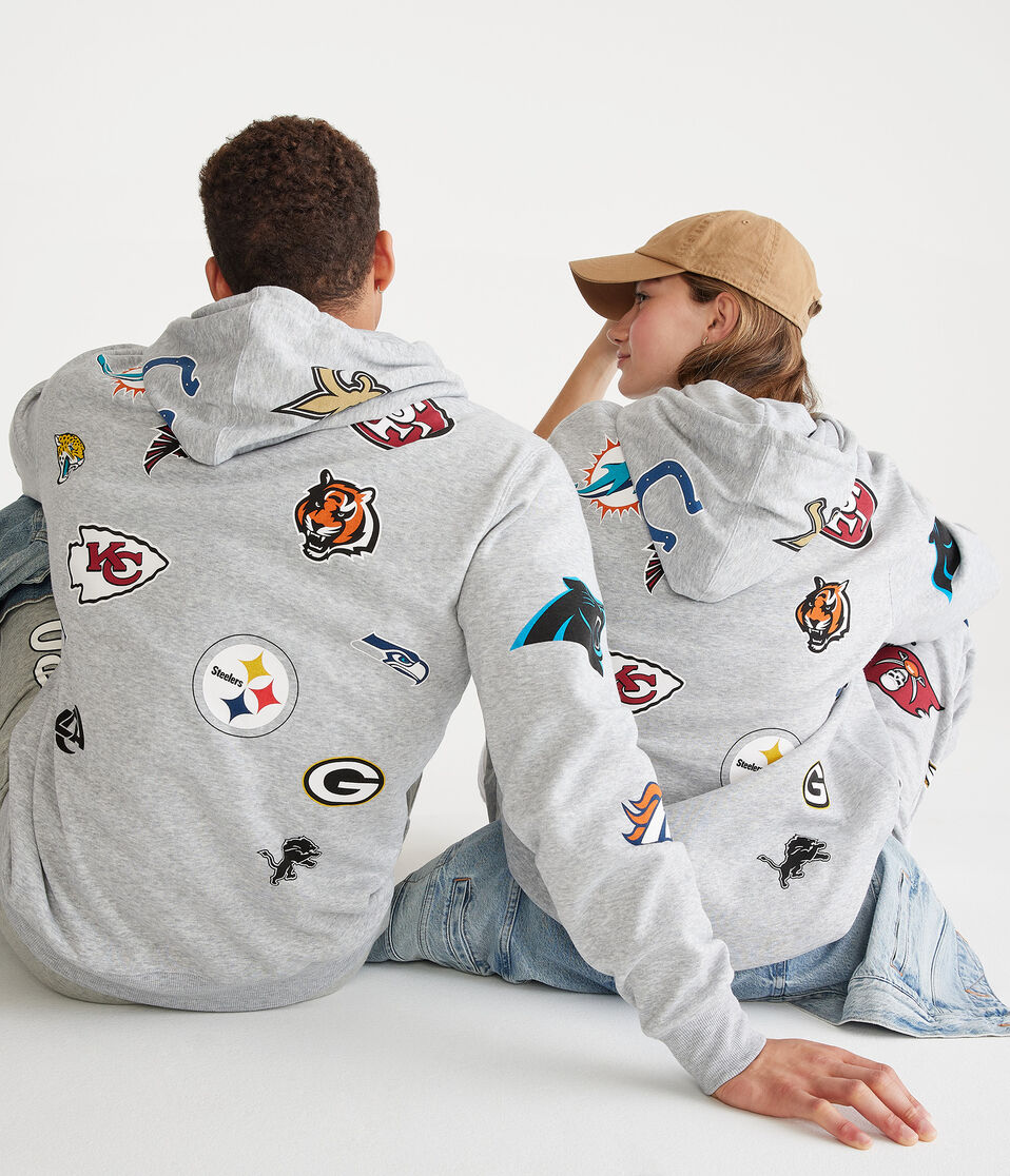 NFL Team Logos Pullover Hoodie