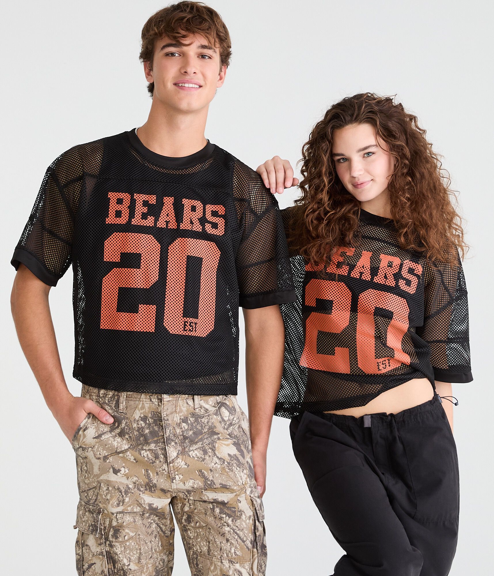 Chicago Bears Boxy Mesh Tee