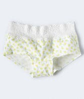 Lemon Lace-Trim Boyshort