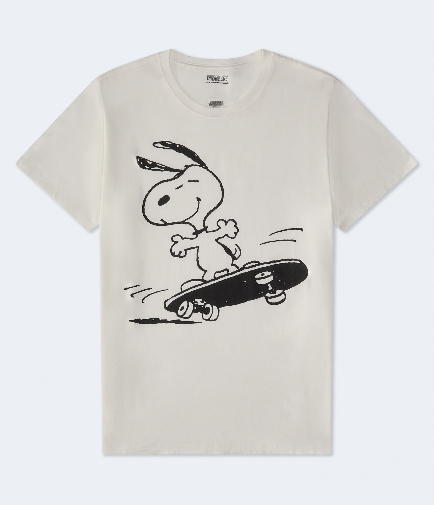 Skateboarding Snoopy Relaxed Graphic Tee