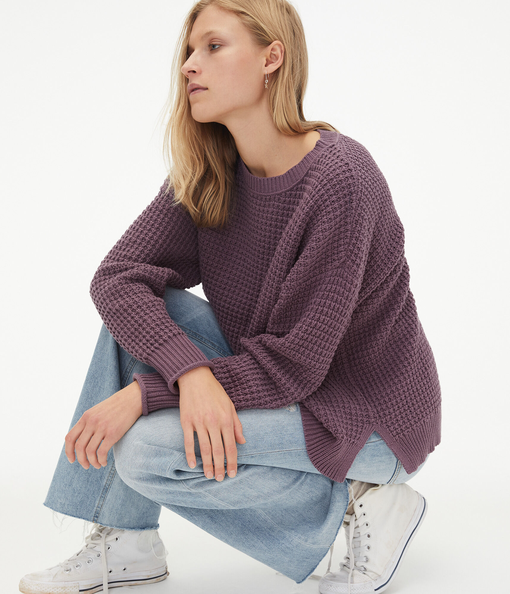 Solid Crew Tunic Sweater