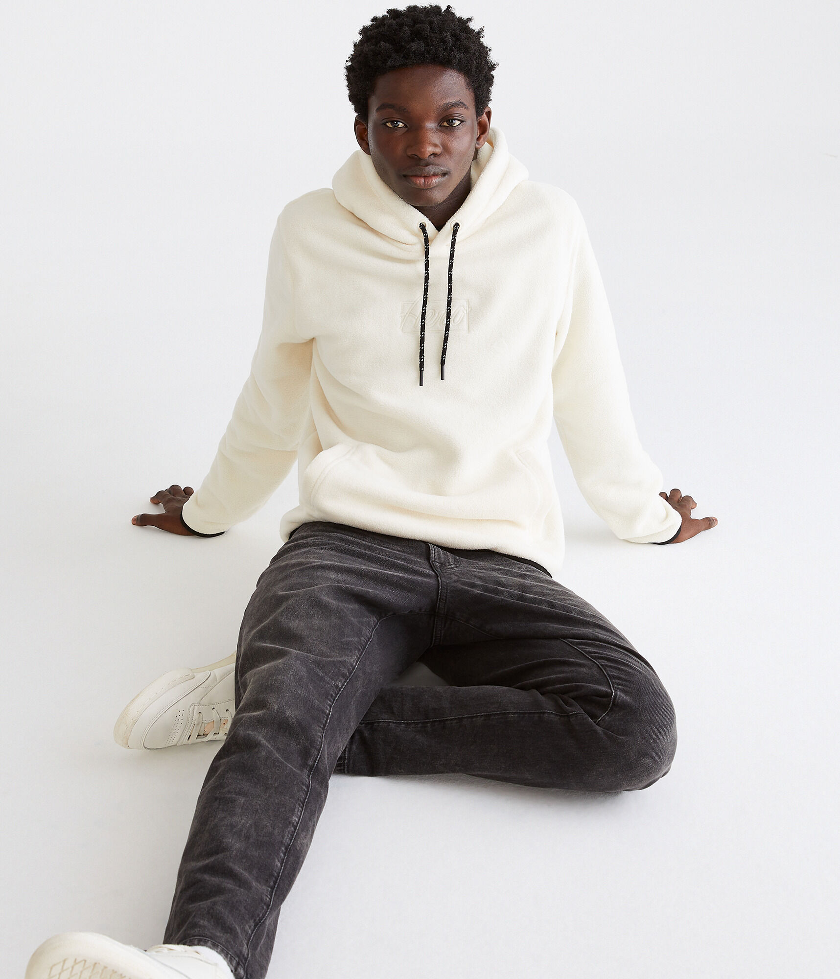 Alpine Box Logo Pullover Hoodie