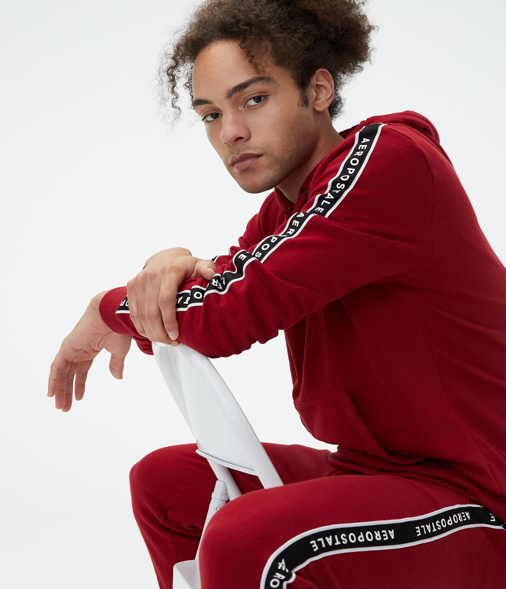 Heritage Logo Tape Pullover Hoodie