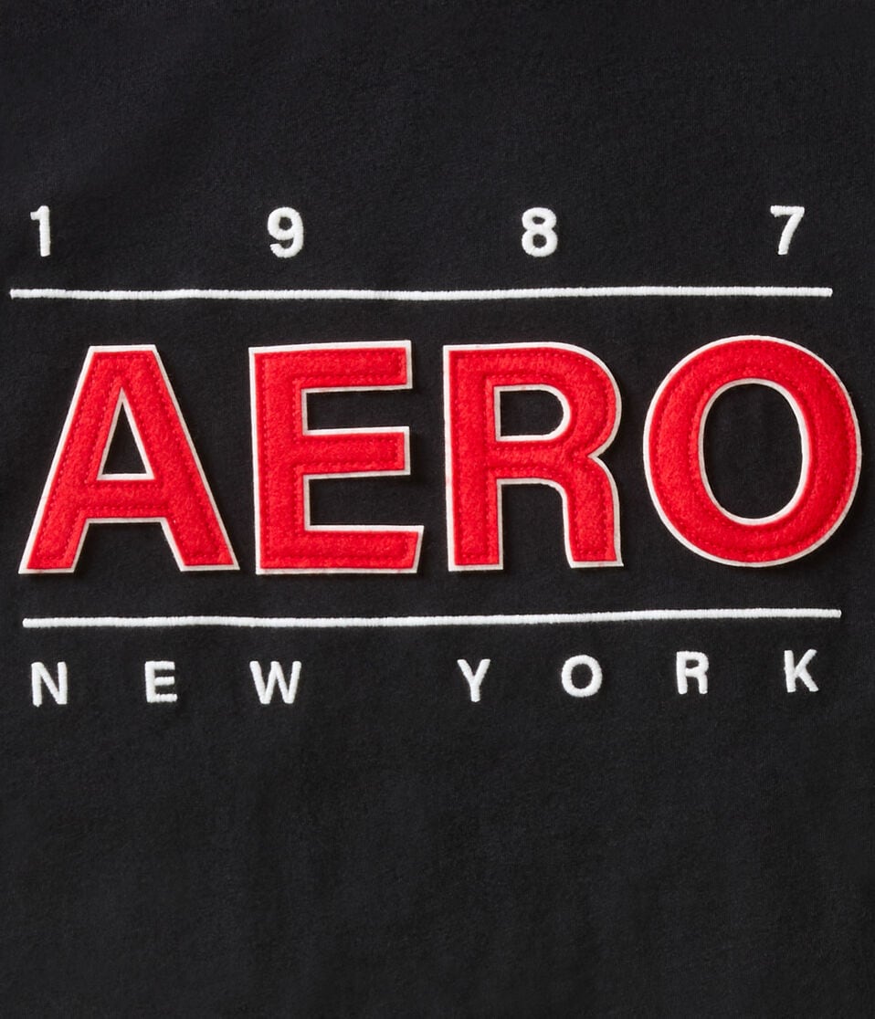 Aero New York Appliqué Graphic Tee