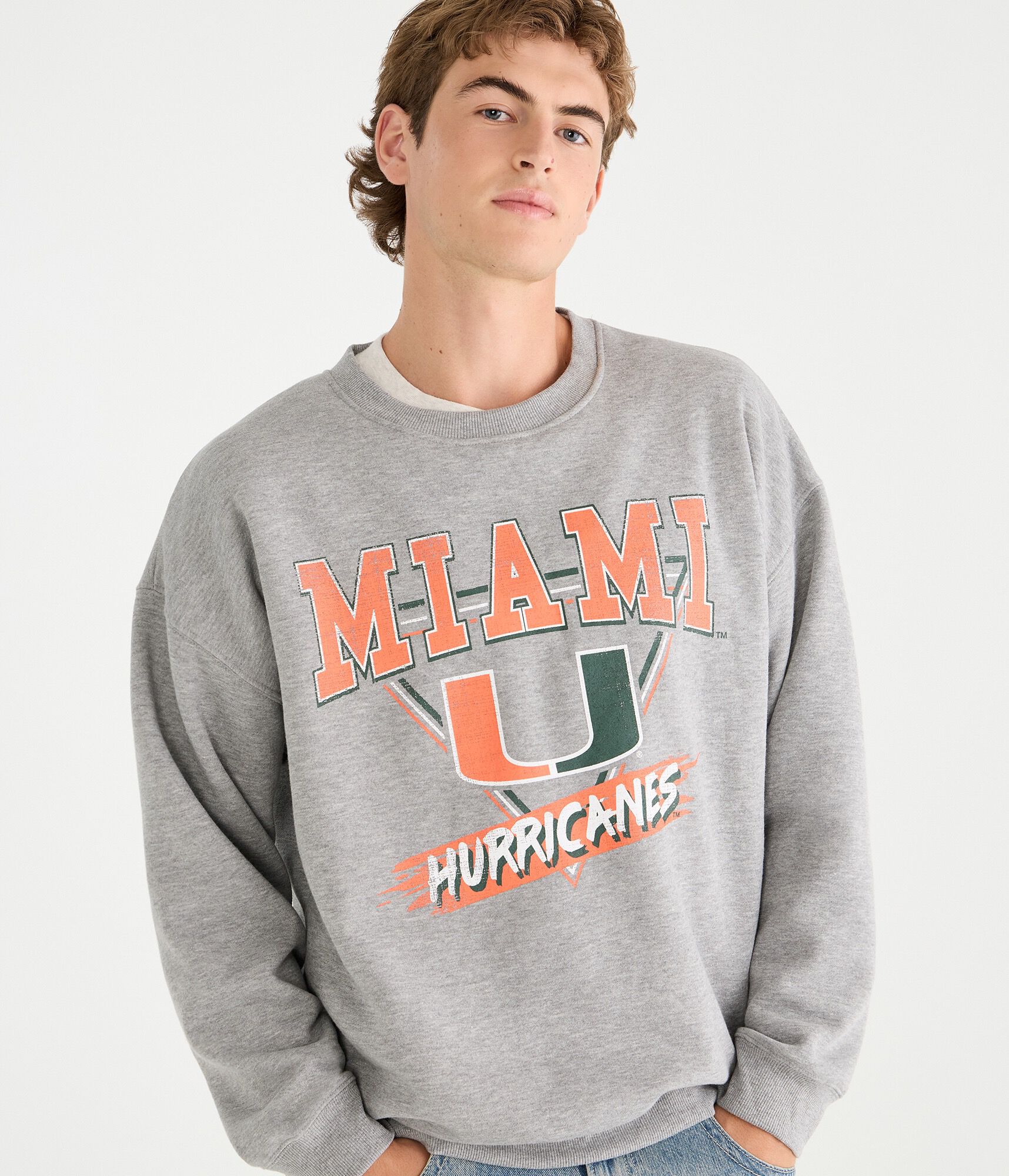 Miami Hurricanes Crew Sweatshirt