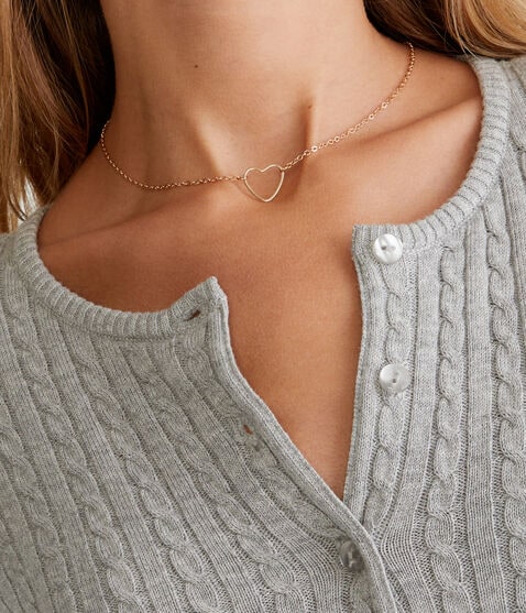 Cable Knit Crew Cardigan