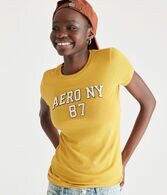 Aero NY 87 Appliqué Graphic Tee