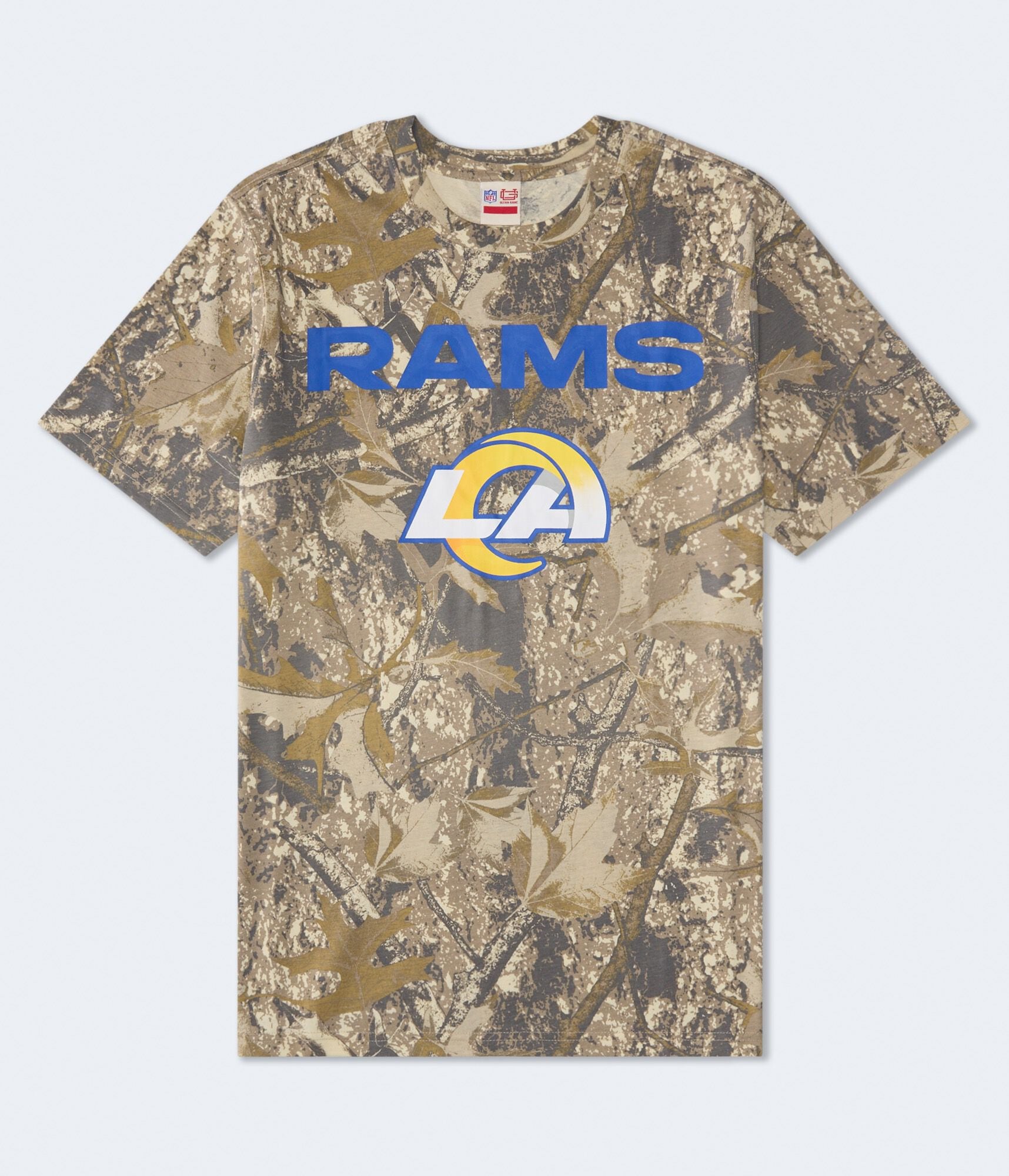 Los Angeles Rams Forest Camo Relaxed Graphic Tee