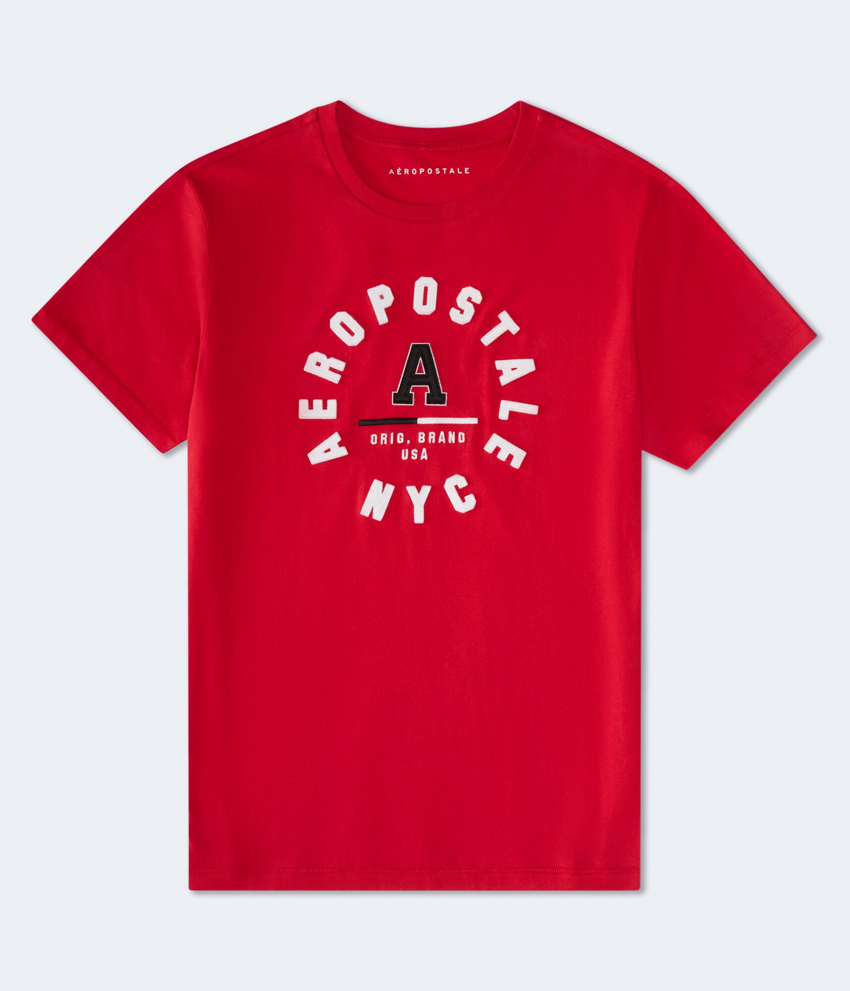 Aeropostale NYC Circle Appliqu&eacute; Graphic Tee
