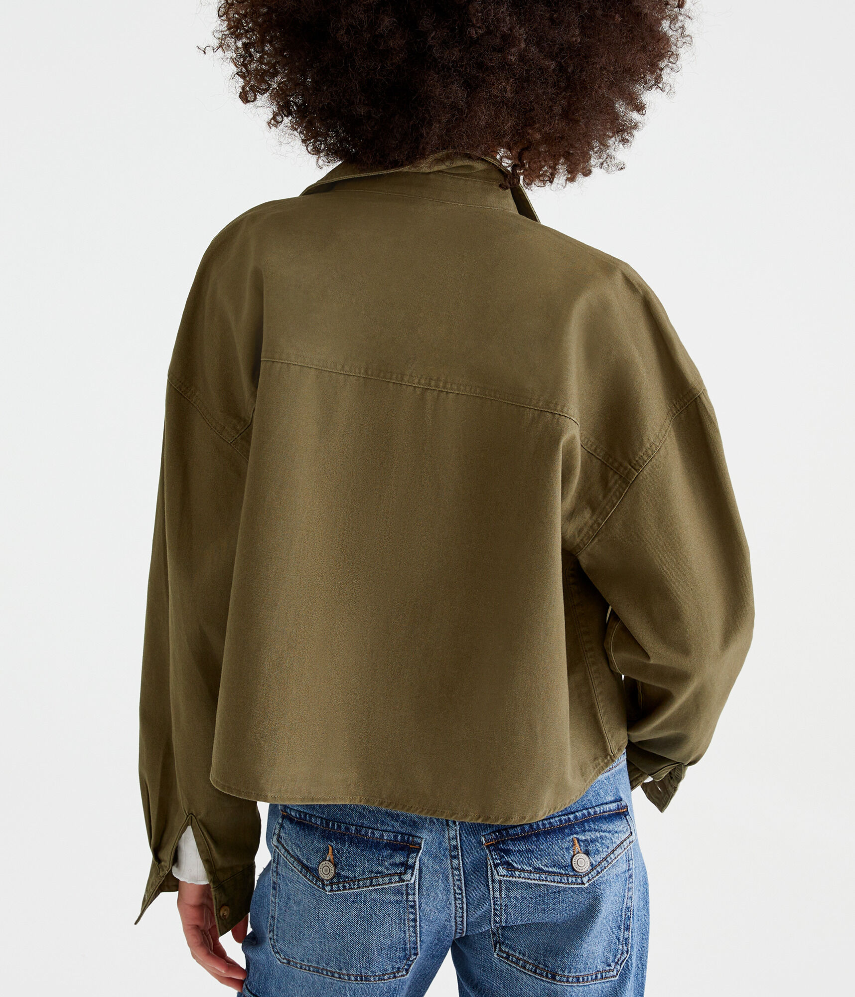 Relaxed Shirt Jacket