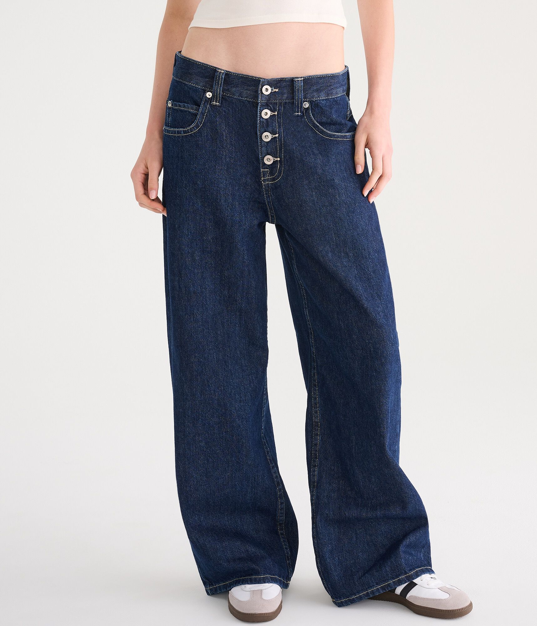 D&eacute;j&agrave; For Aero Low-Rise Super Baggy Jean