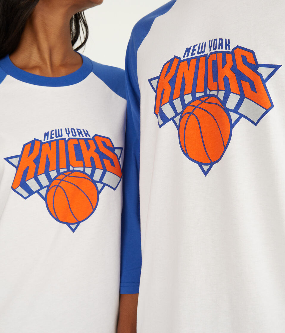 3/4 Sleeve New York Knicks Relaxed Raglan Tee