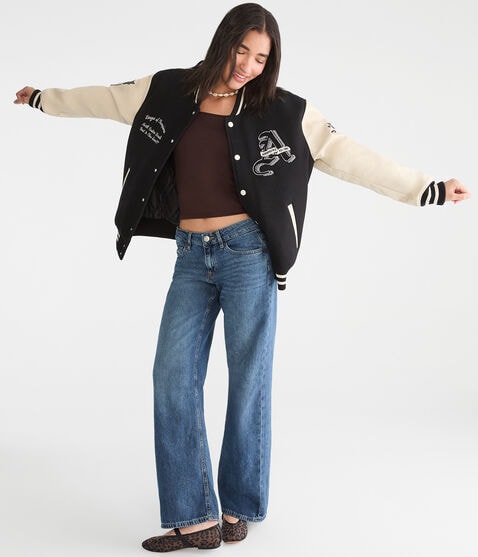 Low-Rise Baggy Wide Leg Jean Low-Rise Baggy Wide Leg Jean