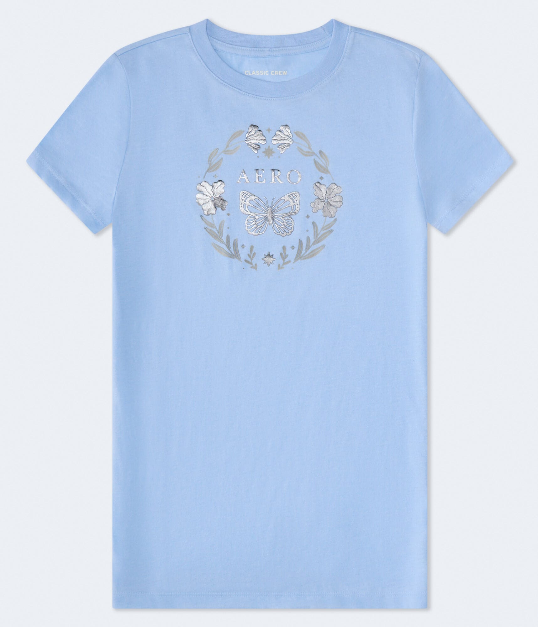 Aero Butterfly Circle Foil Graphic Tee