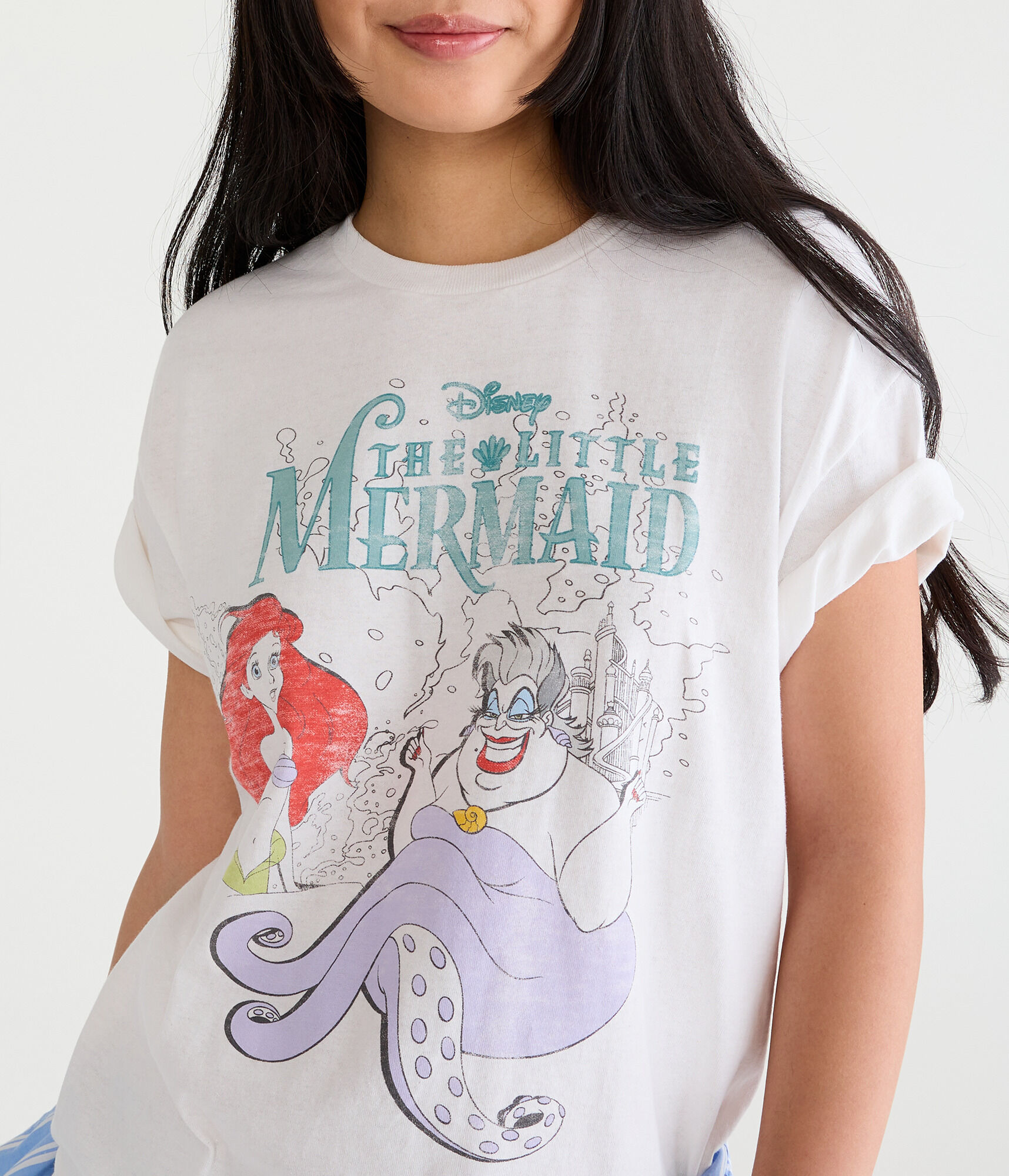 The Little Mermaid Boyfriend Graphic Tee
