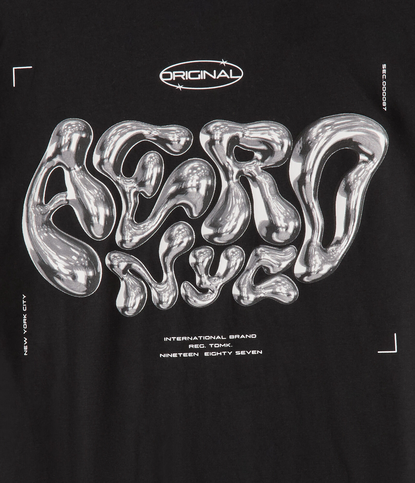 Aero NYC Liquid Logo Graphic Tee